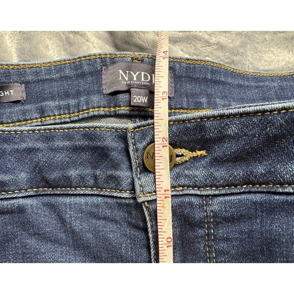 NYDJ Not Your Daughter Jeans Womens Size 20 Marilyn Straight Cropped Cuffed NWT - Picture 8 of 9
